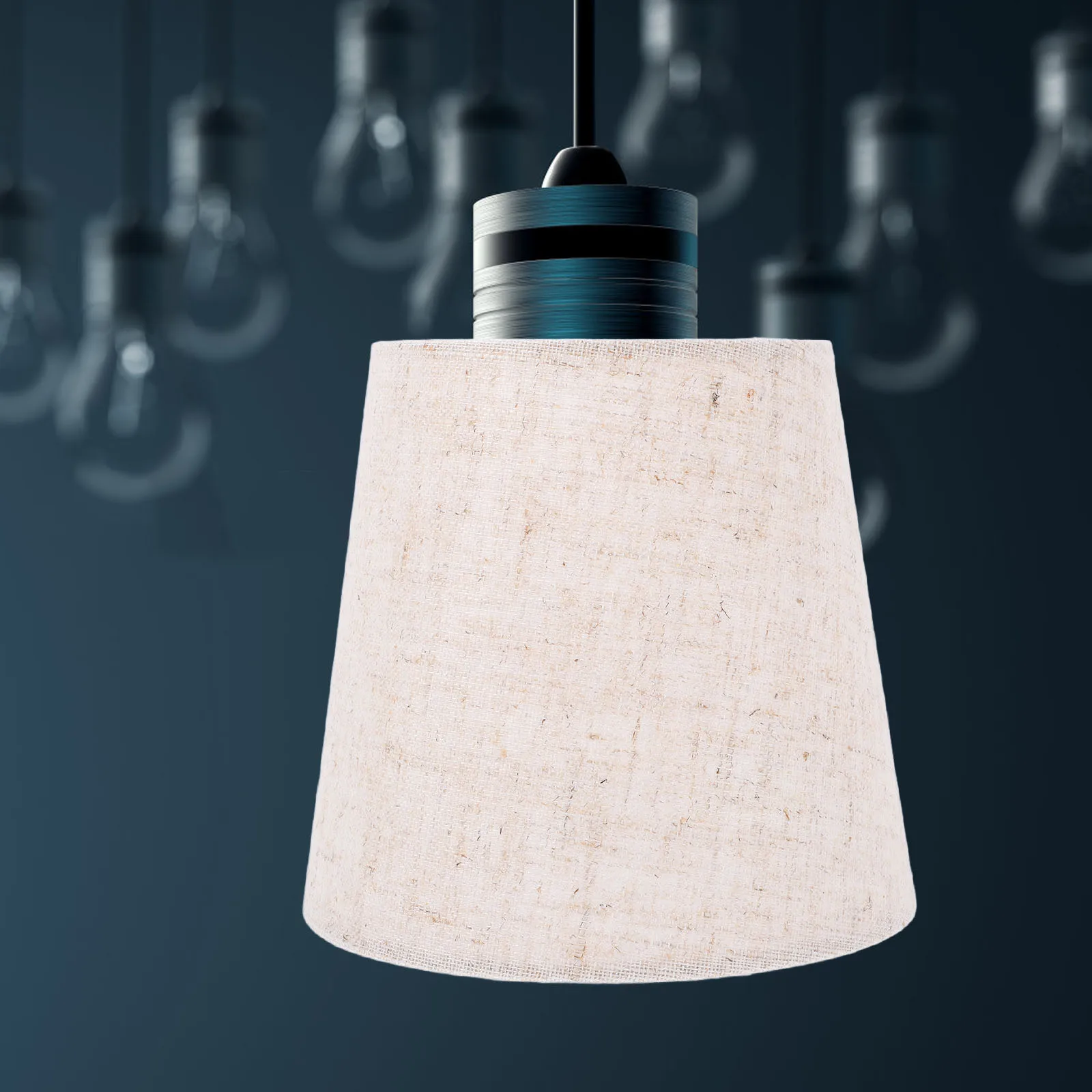 

Fabric Lampshade Replacement For E14 Bulb Barrel Design Clip On Easy Installation Durable Light Shade Covers For Table Floor