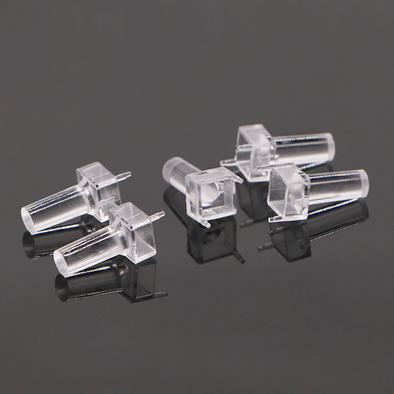 100pcs/lot Vertical Light Pipe SMD Rigid Clear PC Light Guide Pipes VLP-XXX-F