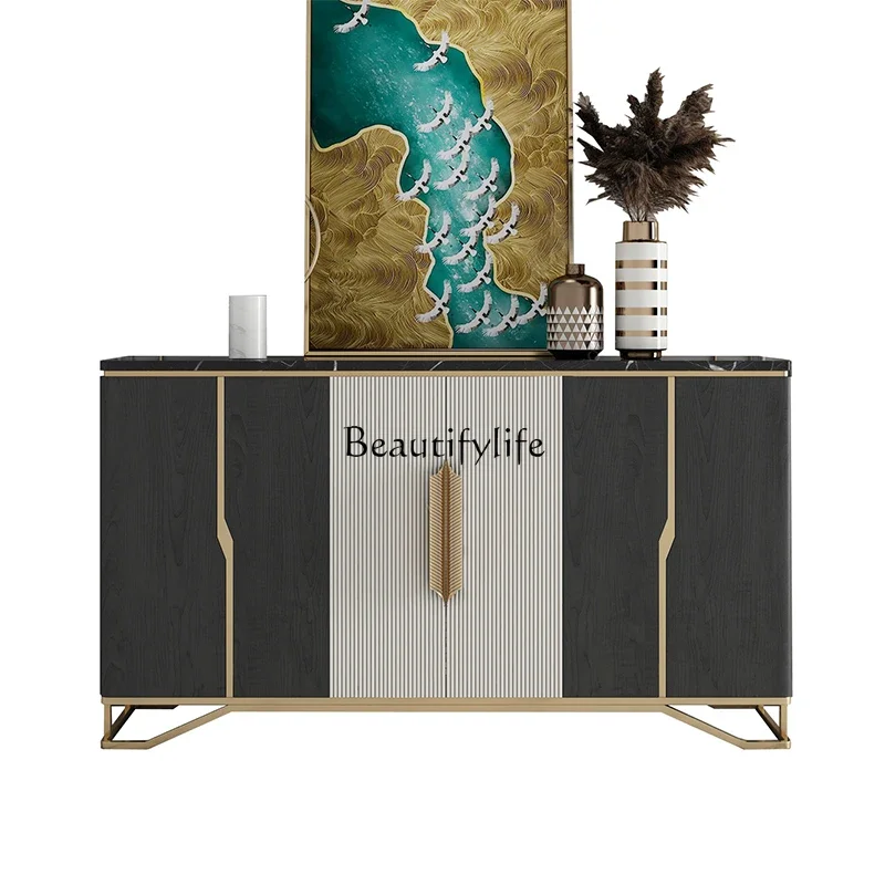 

FG11Минималистичный светлый роскошный входной шкаф, украшение для домашнего хранения, простой шкаф для обуви