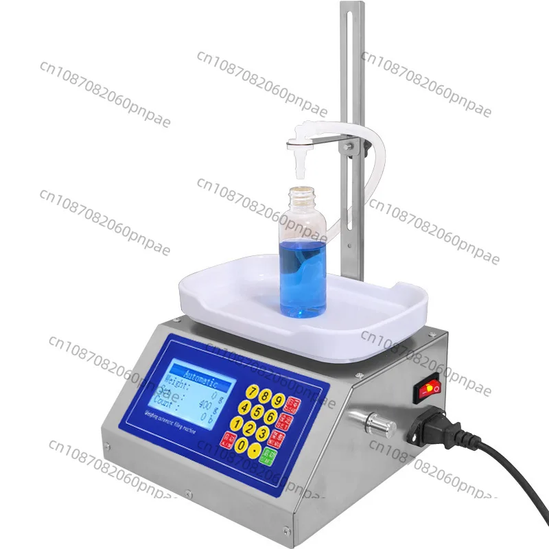 

1200 Small Potion Perfume Essence Glue Filling Machine Liquid Weighing Peristaltic Pump Filling Machine