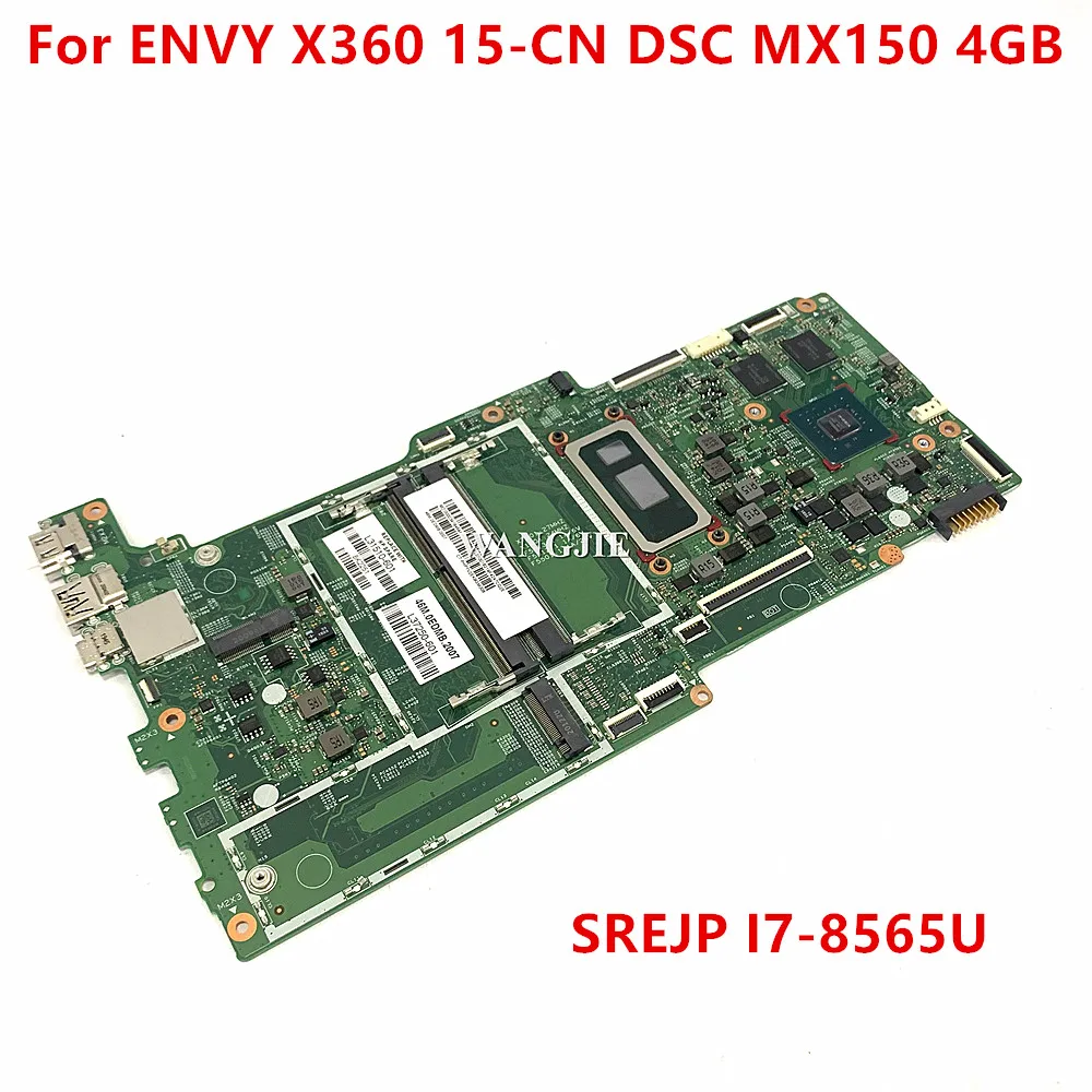 HP ENVY X360 15T-CN100 15-CN ノートパソコンのマザーボード L31510-601 18709-2 SREJP I7-8565U MX150 4GB 100% 動作