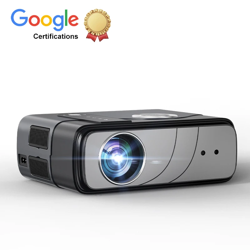 Android TV Portable Ceiling Projector HD 1080P Proyector 4K 10000 Lumen WiFi Smart For Google Certified Projector