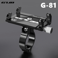 GUB G81 Aluminum Bicycle Phone Holder For 3.5-6.2 inch Smartphone Adjustable Support GPS Bike Phone Stand Mount Bracket