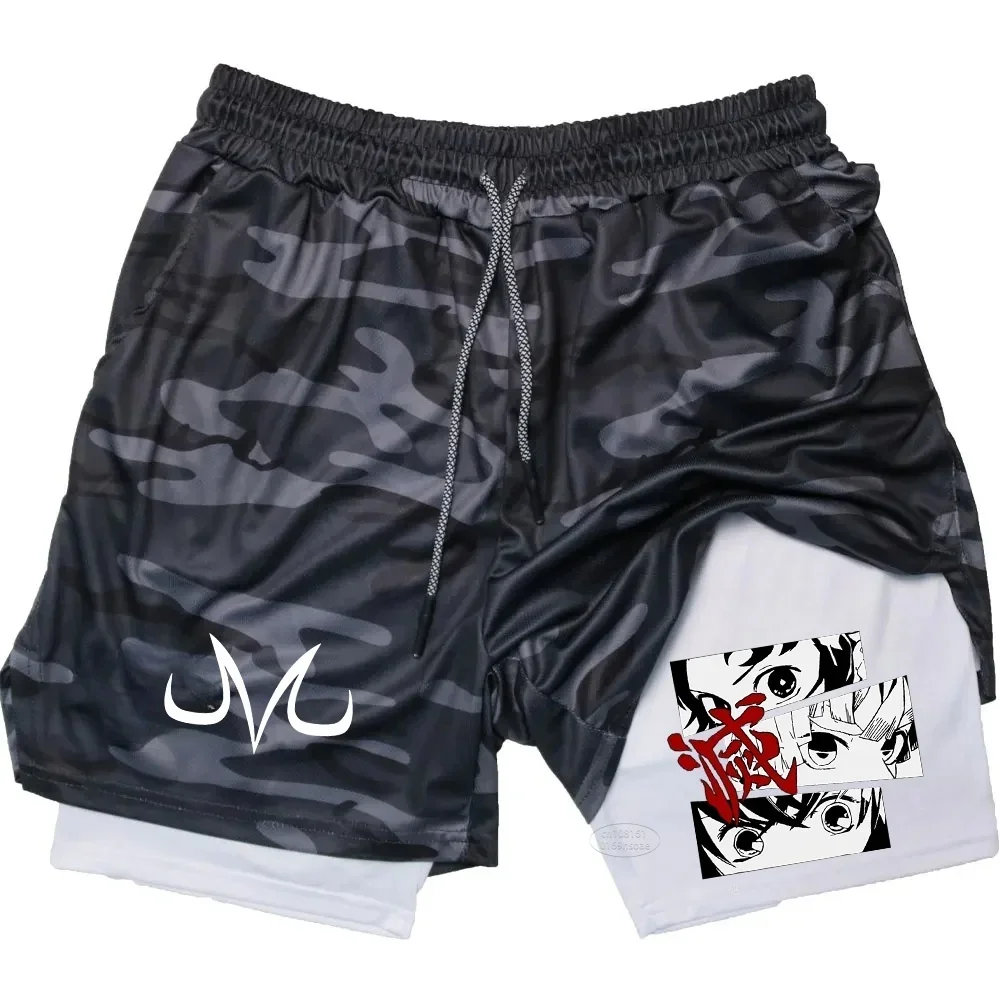 Sports multifunctional casual anime printed men\'s shorts, daily casual quick drying sports pants, cheap price, can be wholesale