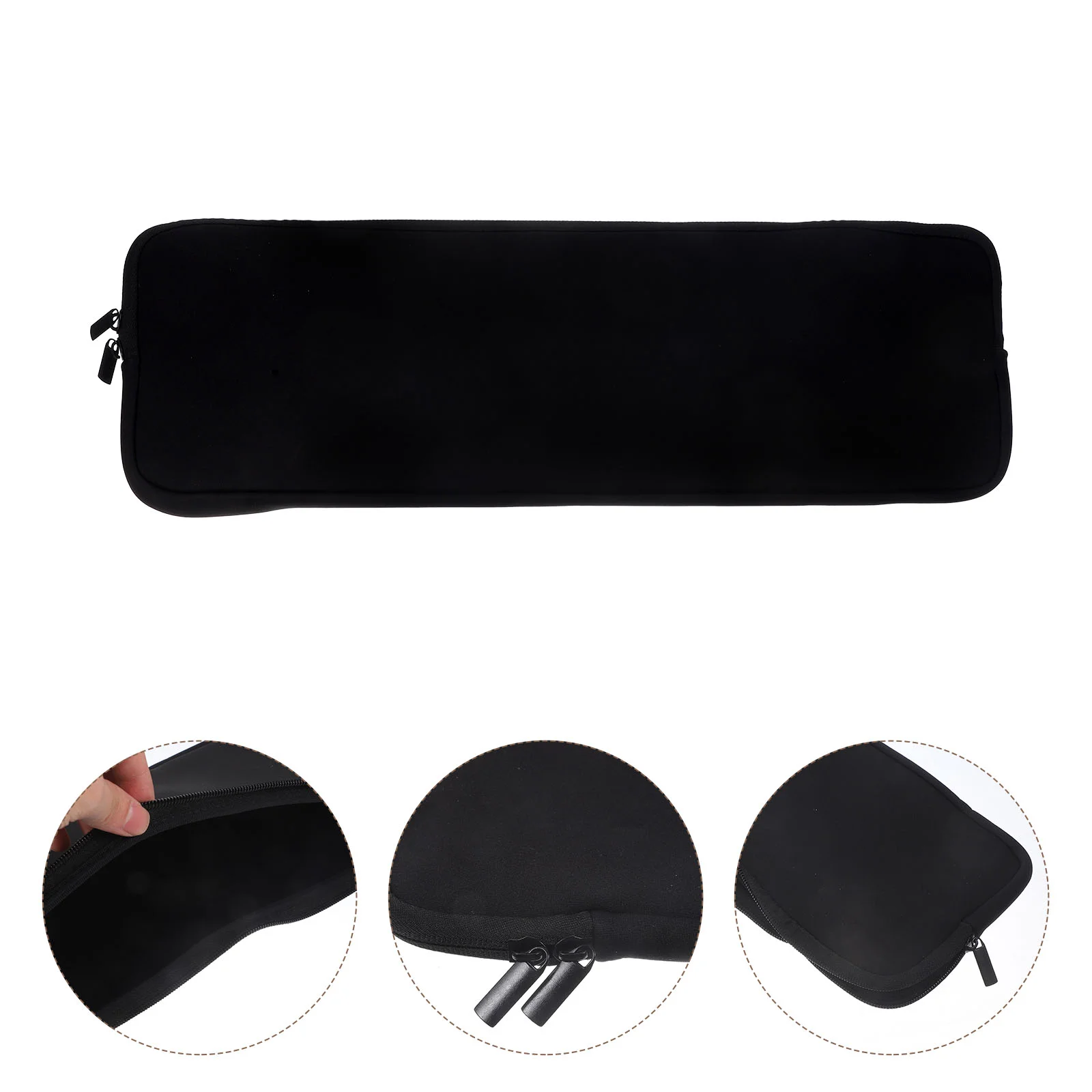 Estuche de transporte Universal para teclado de 104 teclas, bolsa protectora de almacenamiento para viaje seguro inalámbrico mecánico, funda con cremallera para exteriores