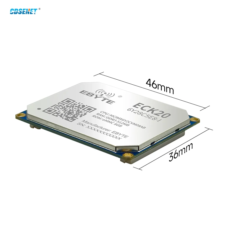 Industrial Grade i.MX6ULL Core Board  Embedded Linux BTB Dual-Core Mother Board CDSENT ECK20-6Y28 GPIOCAN ARM Low Power