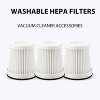 Ultenic U10 Pro Washable HEPA Filters – 3 Pack | High-Efficiency Vacuum Cleaner Accessories for Better Air & Longer Lifespan