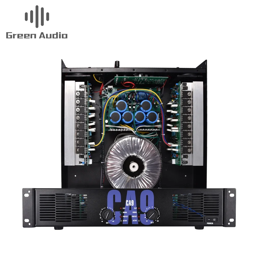 GAP-CA2 CA4 CA6 CA9 CA12 CA18 CA20 CA30 CA50 CA68 CA100 Professional 275/400 watt 2 channel audio high Power Amplifier