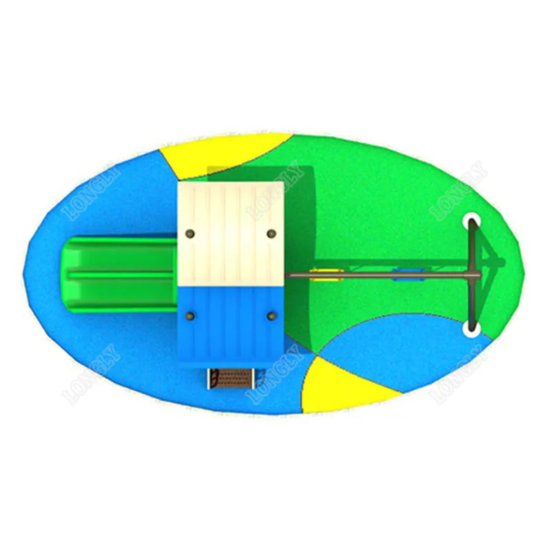 Fashionable Kids Slide with Swing Plastic Slide for School & Garden Commercial Playground Outdoor High Capacity
