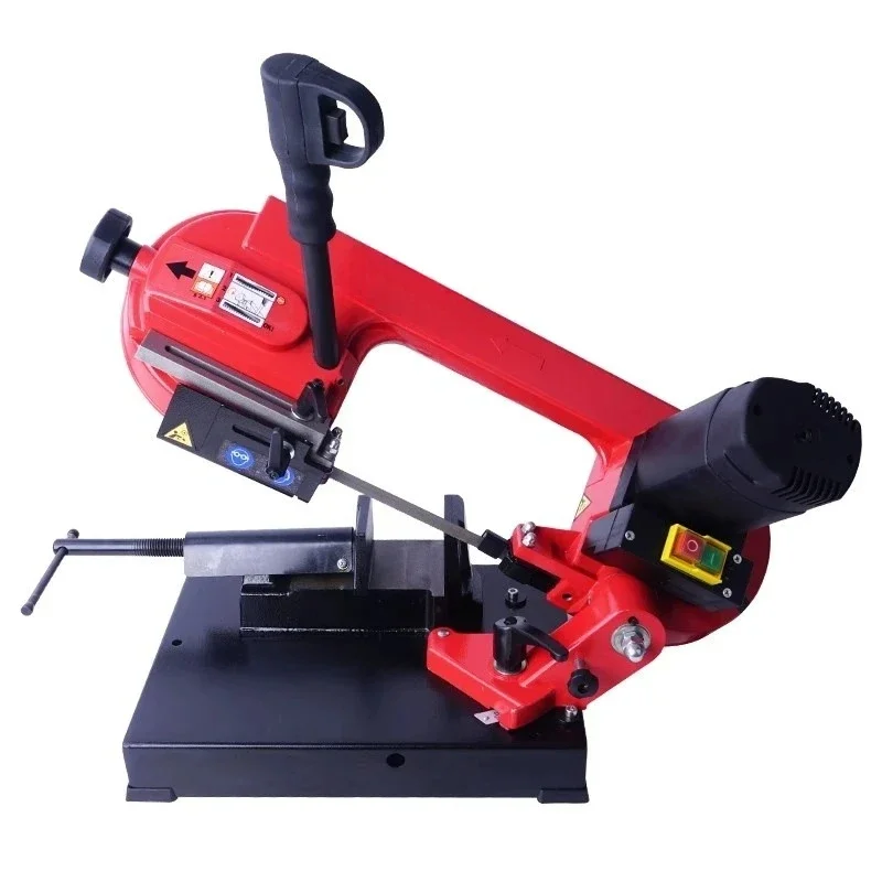 220V Metal Band Saw Machine Portable Woodworking Band Saw Machine Horizontal Cutting Electric Saw