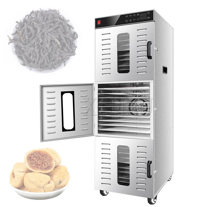 

30 Layers 220V Fruit Dryer Food Household Fruit Dryer Bean Dissolving Pet Food Dehydration Air Drying Machine