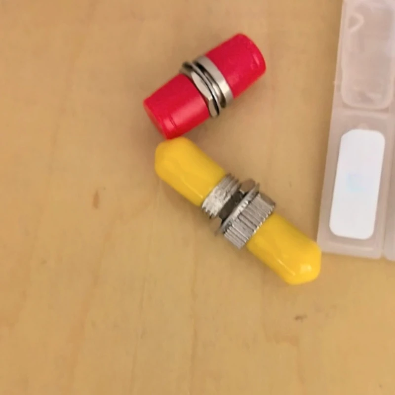 LC SC FC ST Flange Fiber Optic Adapter Round to Square Coupler Fiber Extension Cable Quick Splice Connector