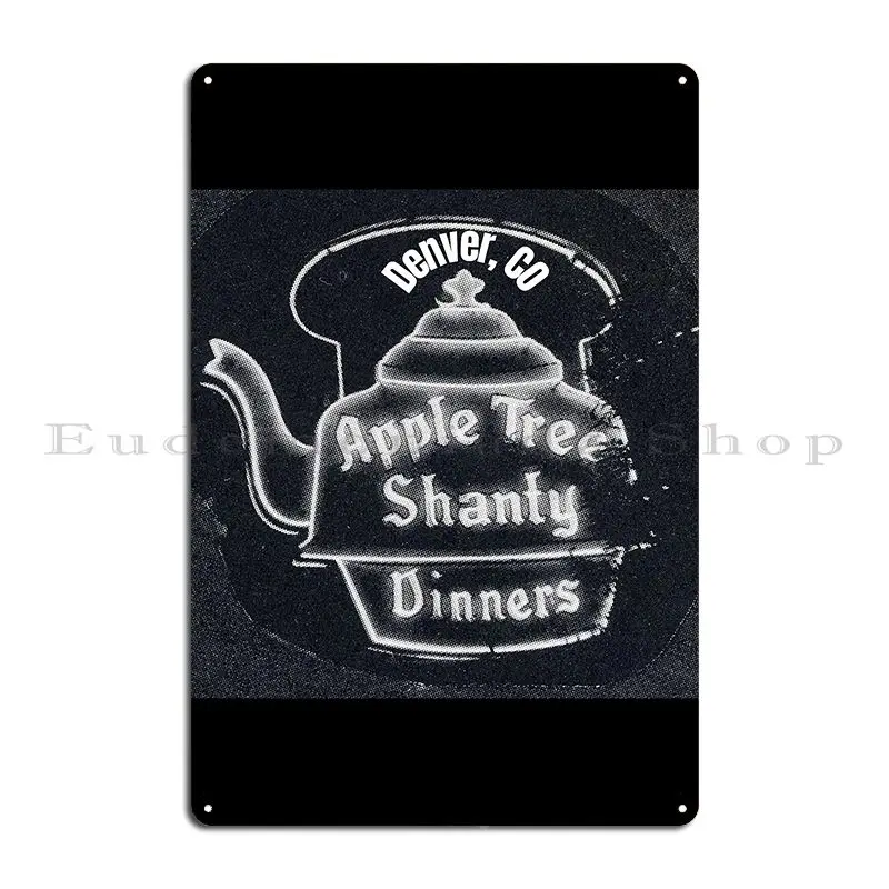 Vintage Vibes Remembering The Iconic Apple Tree Shanty On Colfax Ave Mrpalaad Metal Sign Print Wall Mural Club Tin Sign Poster