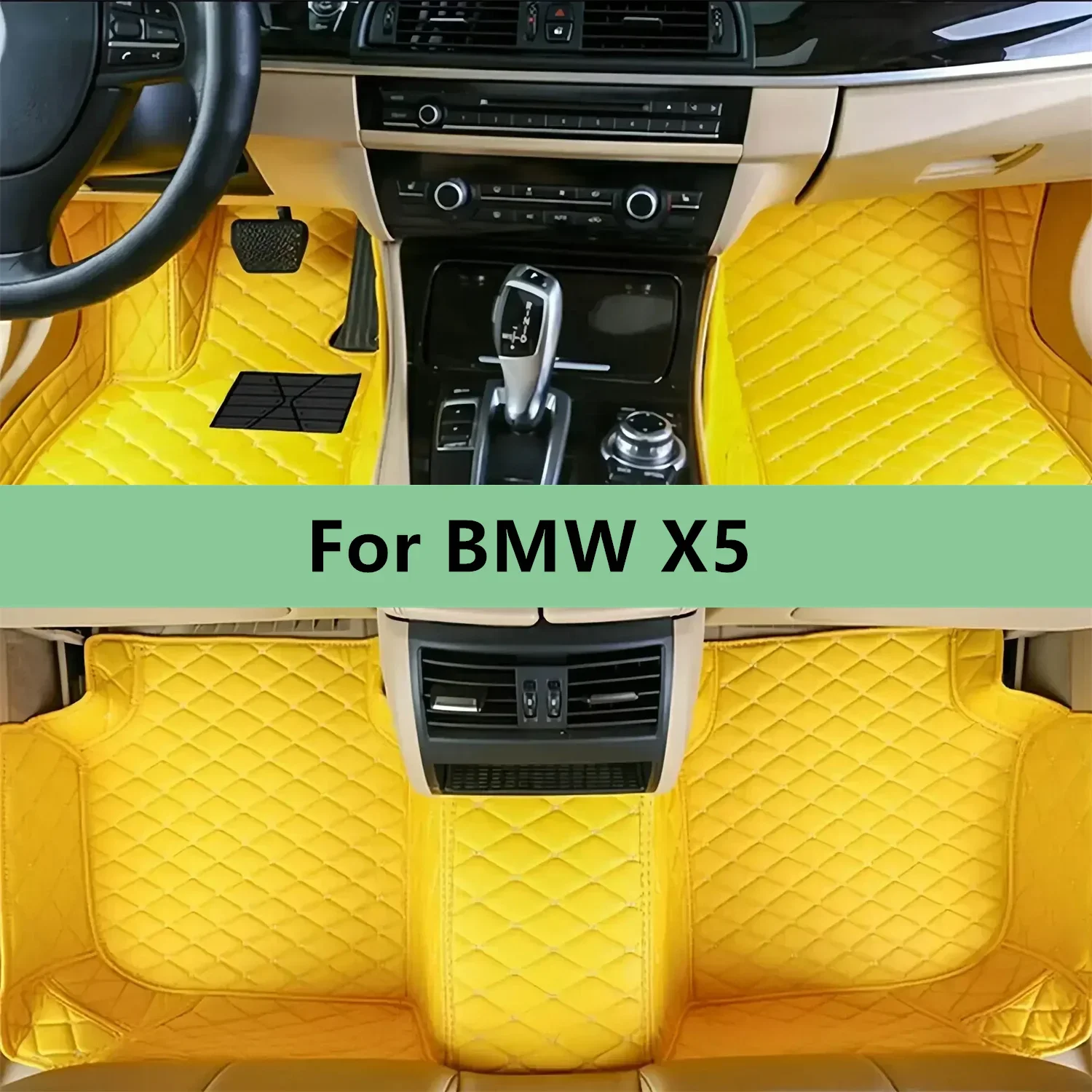 Auto-Fußmatten für BMW X5 E70 2007 2008 2009 2010 2011 2012 2013 Fußmatten für Männer und Frauen Autozubehör