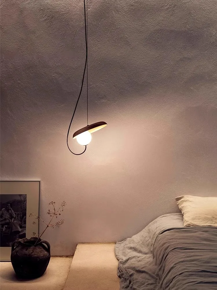 

Nordic Light Luxury Style Coffee Shop Decoration Artistic Chandelier Modern Simplicity Home Bedroom Bedside Lamp Hotel LED Lamp