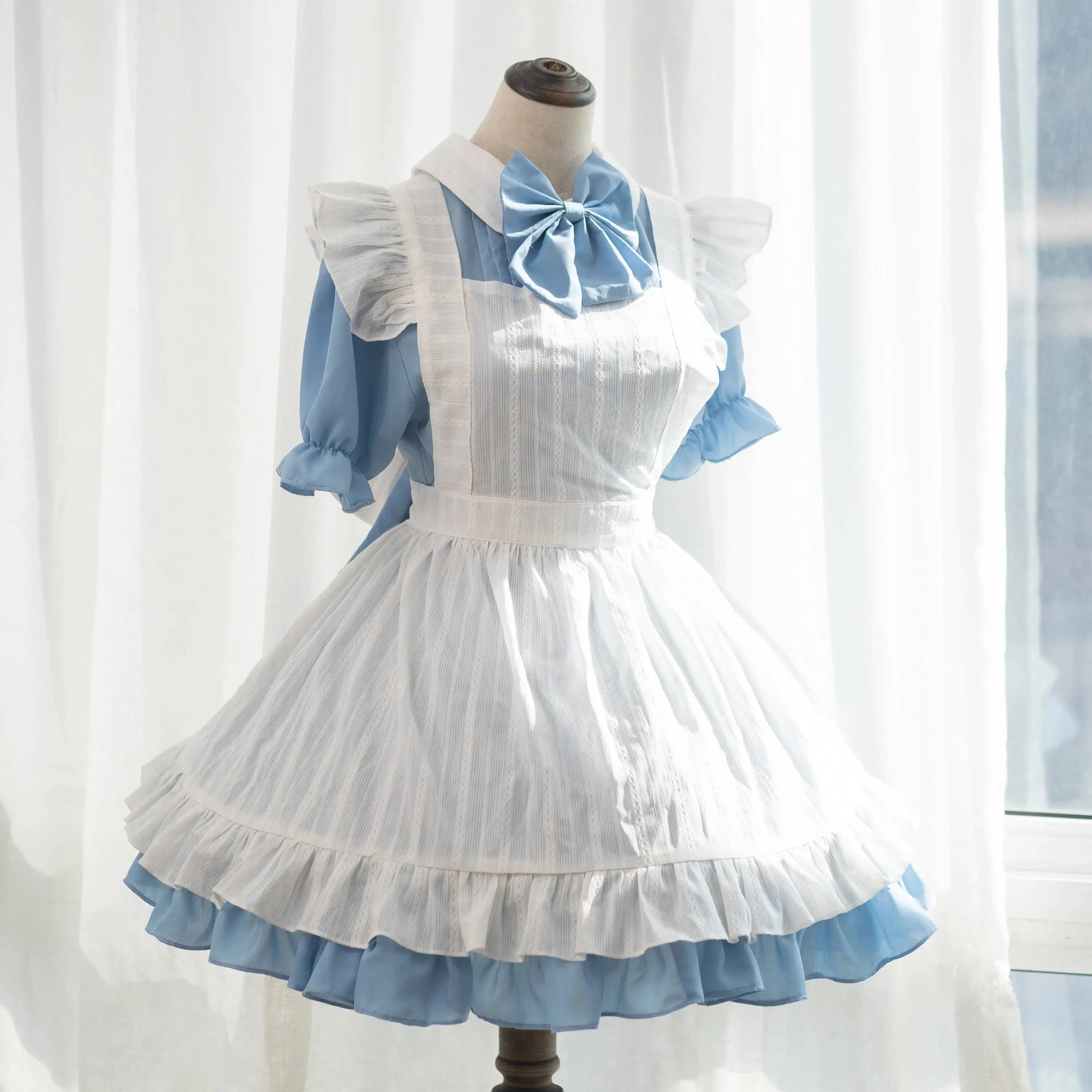 

Hetong Heavy Industry cosplay Mermaid Melody Singing K Little Fish Fairy Lolita maid dress suit playing Costume