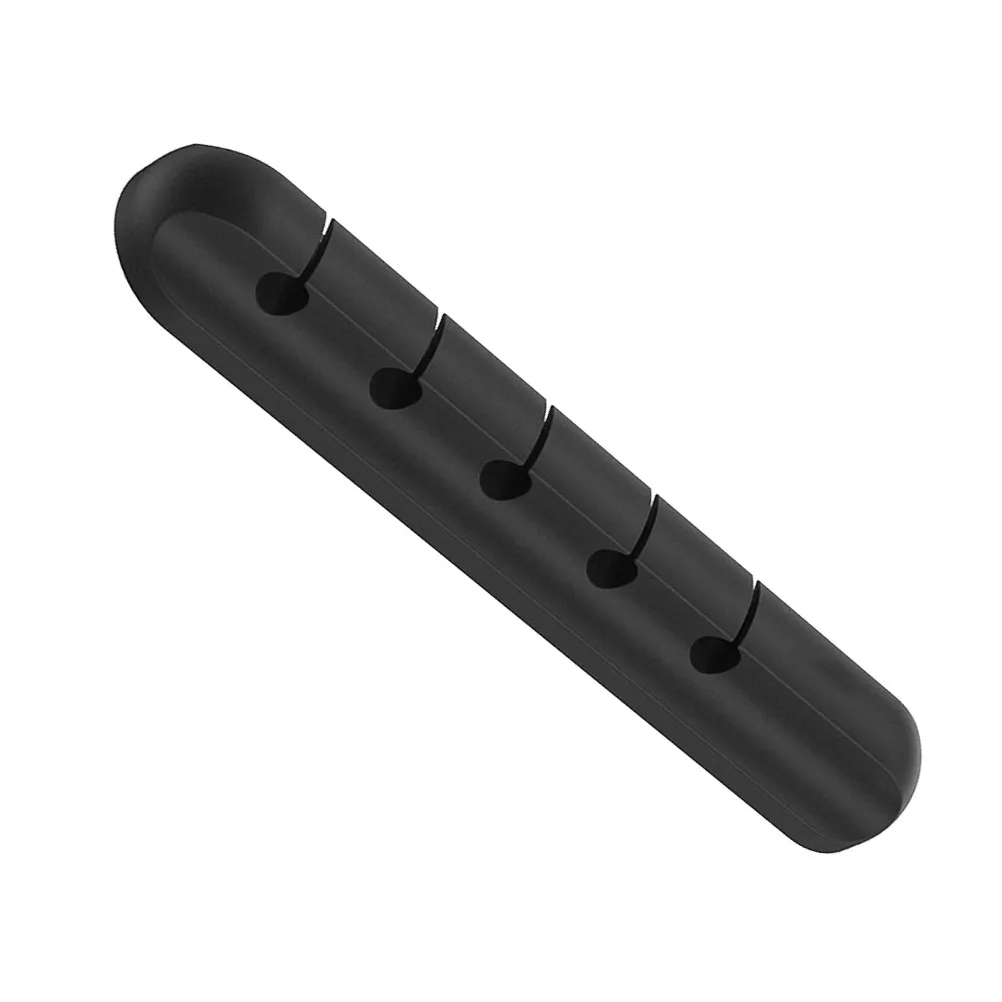 

1Pcs Premium Silicone Data Line Organizer Compact Cable Manager for Charging USB Power Cords Home Office Desk Cord Clip