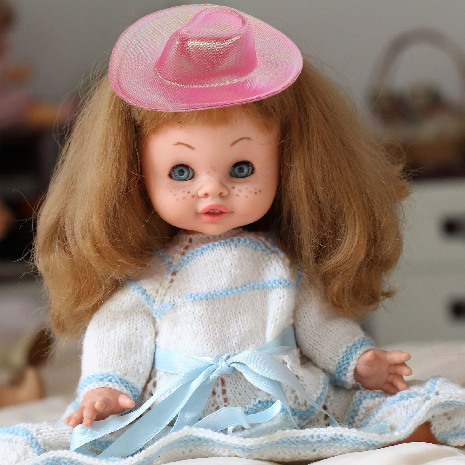 10st mini decoratieve hoeden, holografische cowboyhoeden voor ambachten, schattige kleine hoeden voor accessoires, westerse feestdecor, rodeo