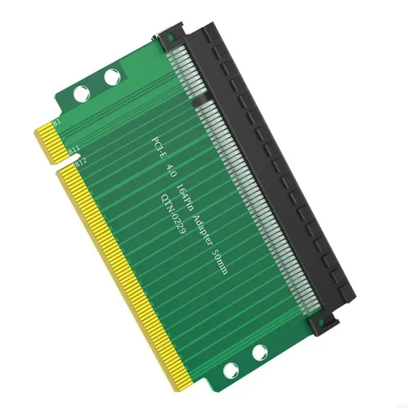 20CB PCIe4.0 Tarjeta adaptador 180 grados PCIEXPress 16x para velocidad ampliamente informática para velocidad para
