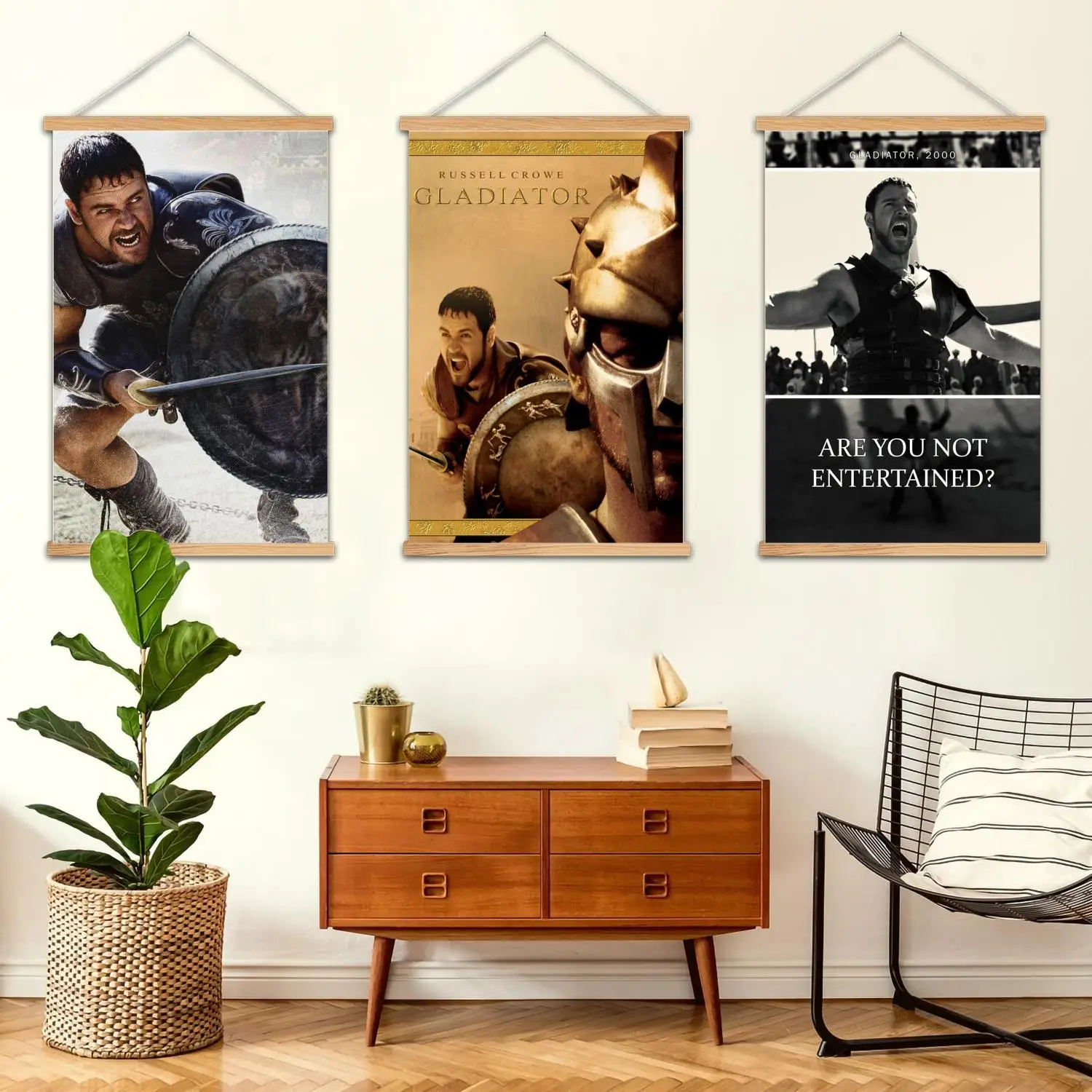 gladiator movie Framed Wall Painting Canvas Art Poster and Wall Art  Modern Family Bedroom Decor Posters,Decorative painting