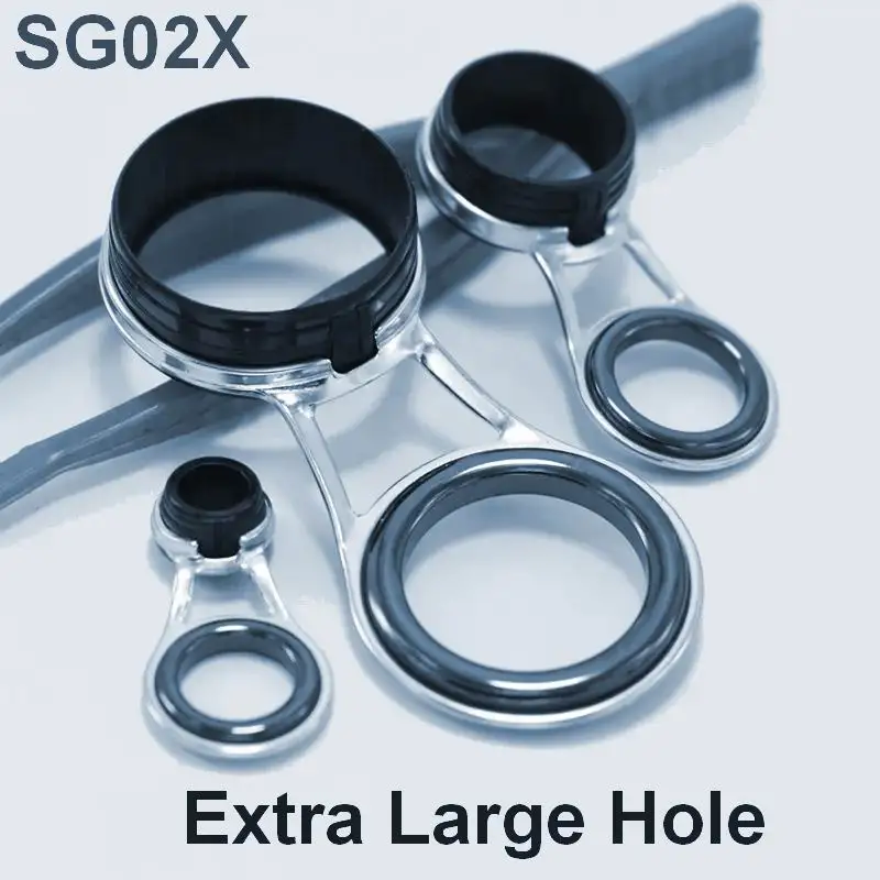 SG02 SG02X Extra Large Line Hole SM Rings Casting Rock Fishing Rod Refit Top Line Side Guide Ring or Side Line Guides