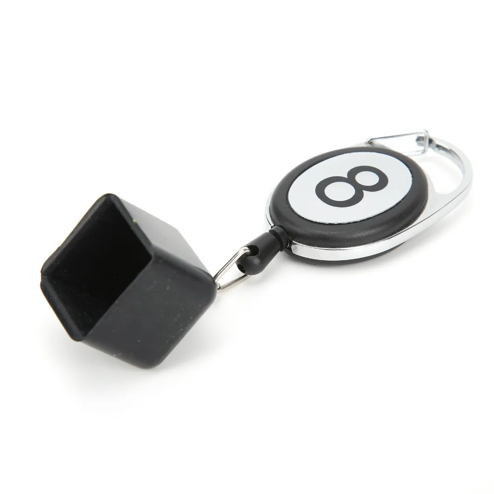 Aluminum Alloy Portable Chalk Holder Rubber Plastic Retractable Chalk Holder Portable Retractable Drawing Belt