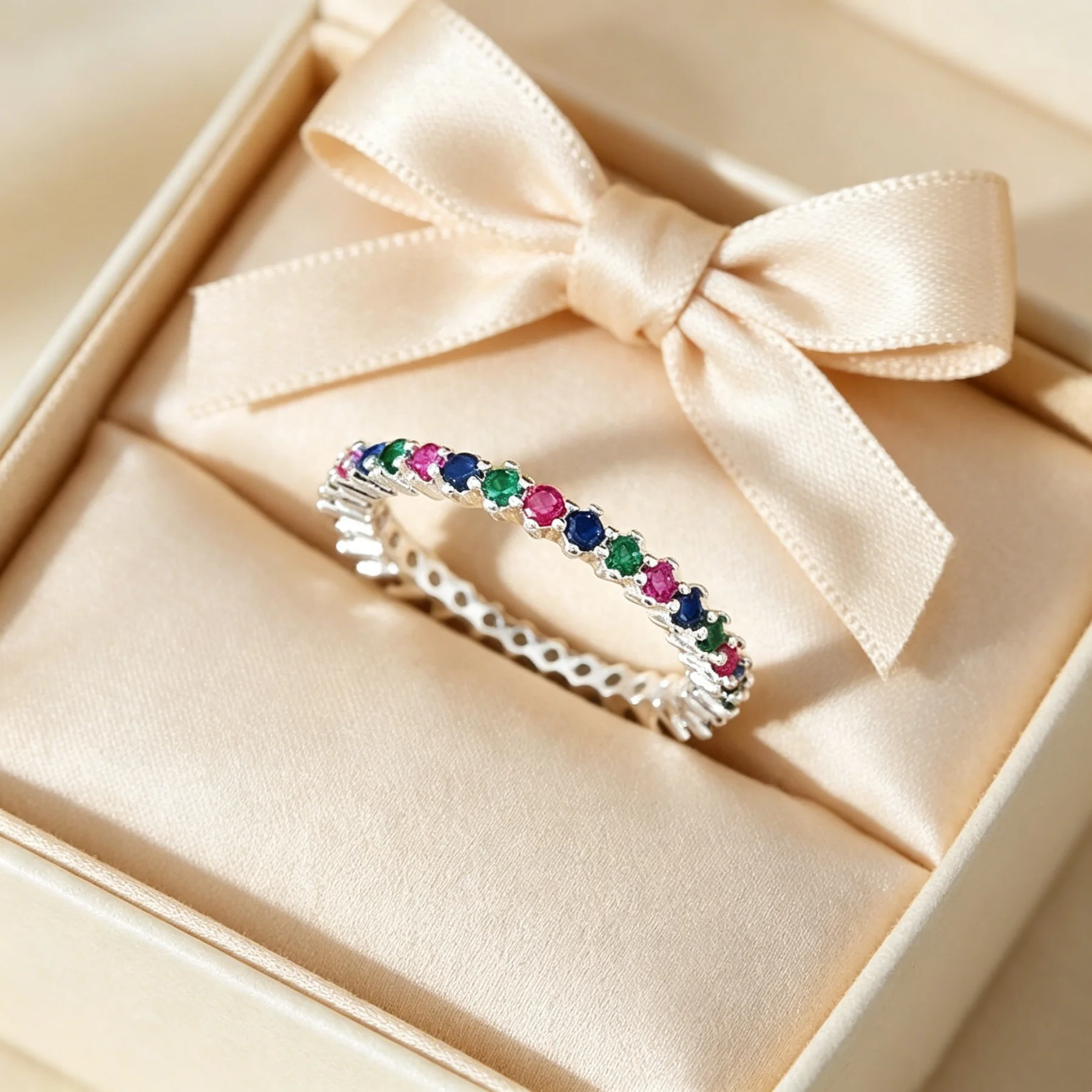 JK Colorful Sparkling Creative Women's Rings, Romantic Gifts for Women, High Quality Jewelry for Women's Dating, Vacation, and Holiday Festivals