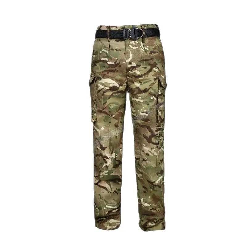 Lightweight Multicam Combat Pants for Outdoor, Breathable and Quick Drying, British S95, Mtp Camo