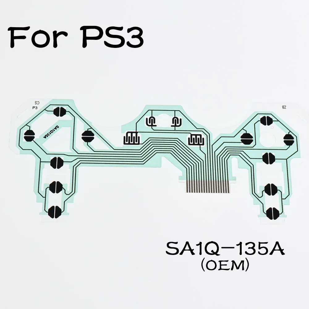 สําหรับ PS3 เกม Handle Controller SA1Q194A SA1Q159A SA1Q222A SA1Q160A SA1Q135A ริบบิ้นแผงวงจร PCB Contact Pad Flex Cable