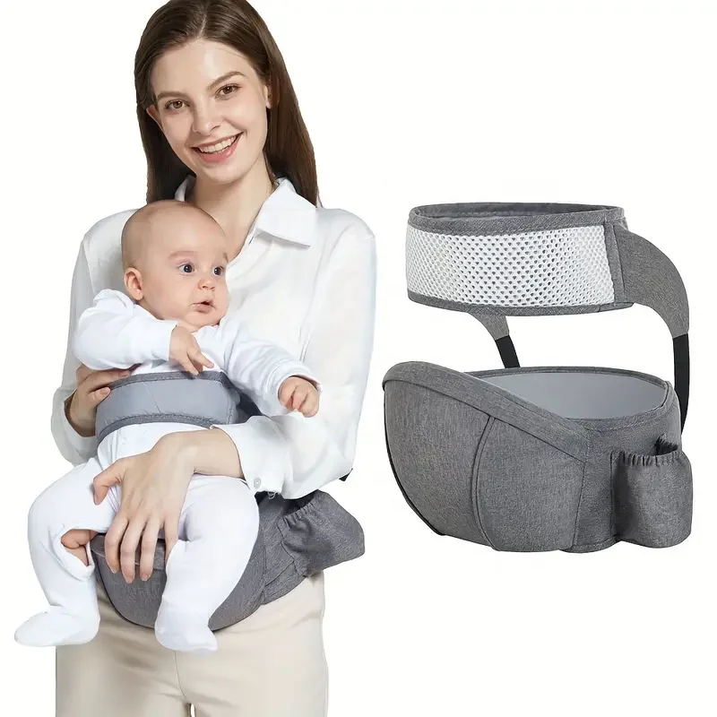 

Baby Carrier With Hip Seat High Quality Hot Breathable Baby Wrap Carrier Multifunctional Baby Pouch Carriers