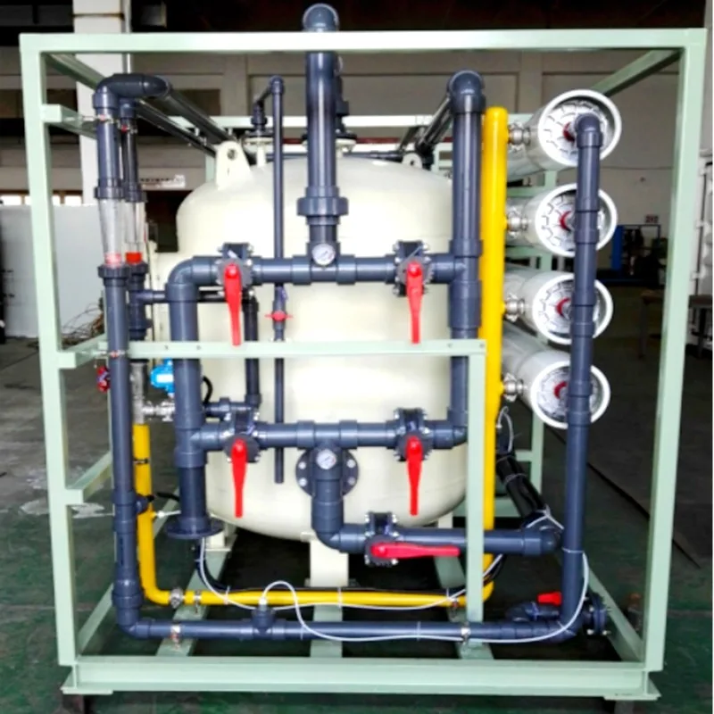 Automatic  Portable  Water Treatment Plant Ro  Reverse Osmosis System Seawater Desalination Equipment