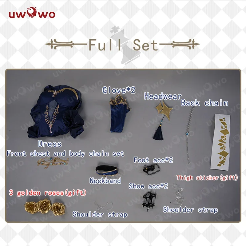 SN55UWOWO C.C.Cosplay Lelouchh Chessboard Party Gown Mahjongg Soul CC Lelouchh Cosplay Costume$5Q@1