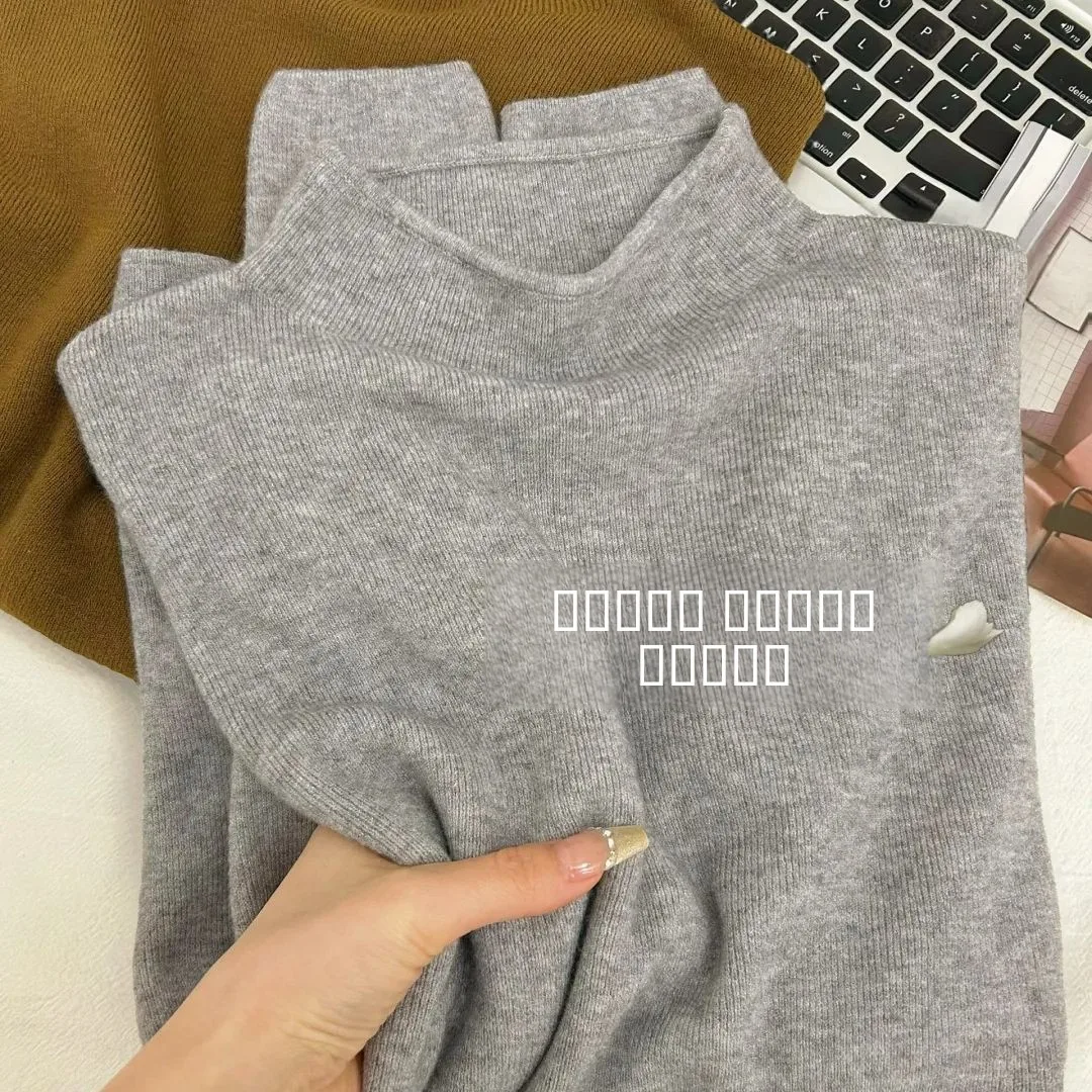 

Корейский Sle f High Ne Трикотажная основа irt Женская мягкая объемная внутренняя и верхняя одежда с защитой от мячей Зима Весна Faion Pure C...