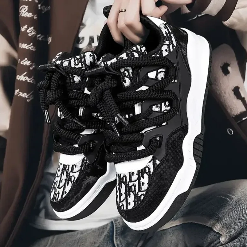 

Size 36-47 Trendy Couple Style Walking Shoes New Student Men's Sneakers Running Hiking Tennis Boy Casual Shoes Кроссовки Мужские