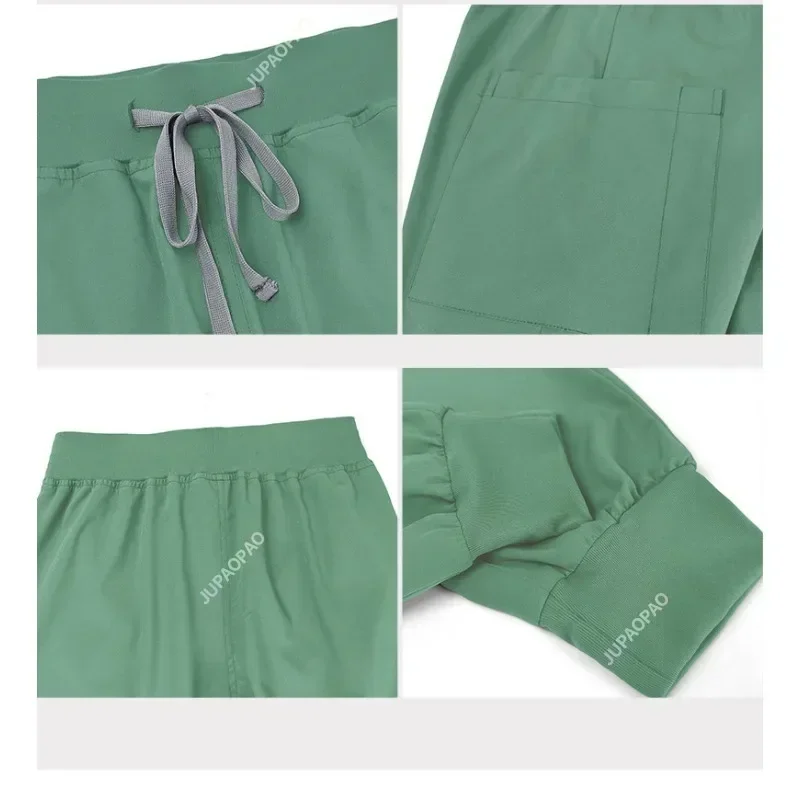 New Operating Room Short Sleeve Hand Washing Suit Women's Jacket Work Clothes Nurses' Uniform Doctor Operating Gown Suit