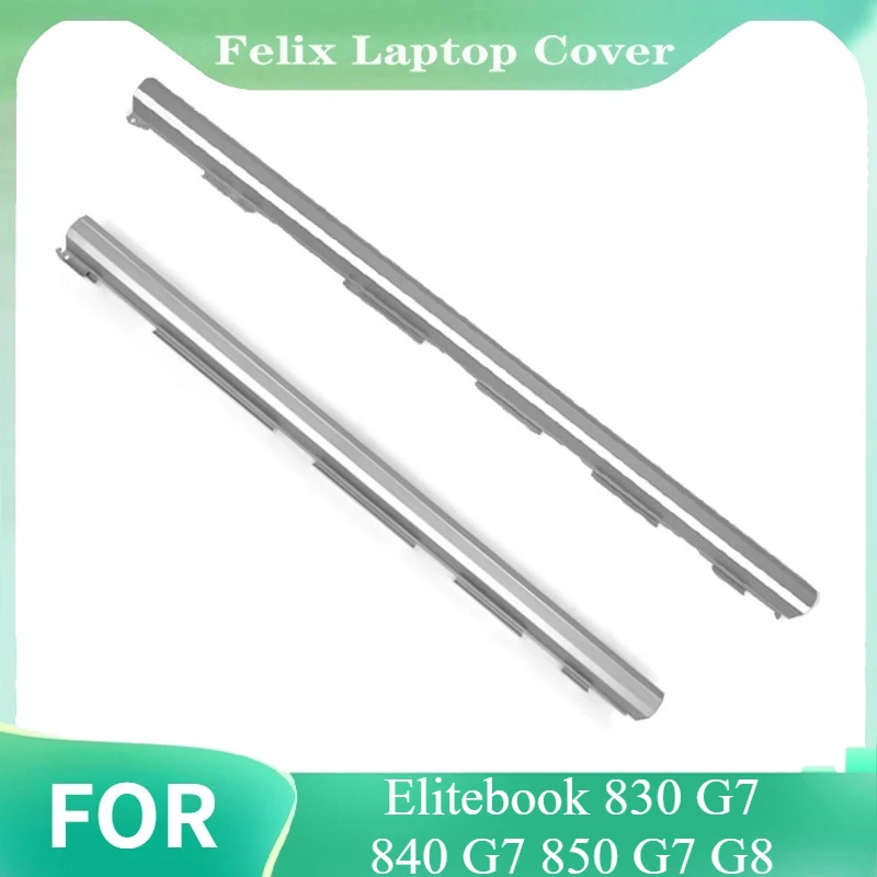 

Чехол на шарнир для ноутбука Elitebook 830 G7 840 G7 850 G7 G8, серебристый декоративный чехол с длинной полосой