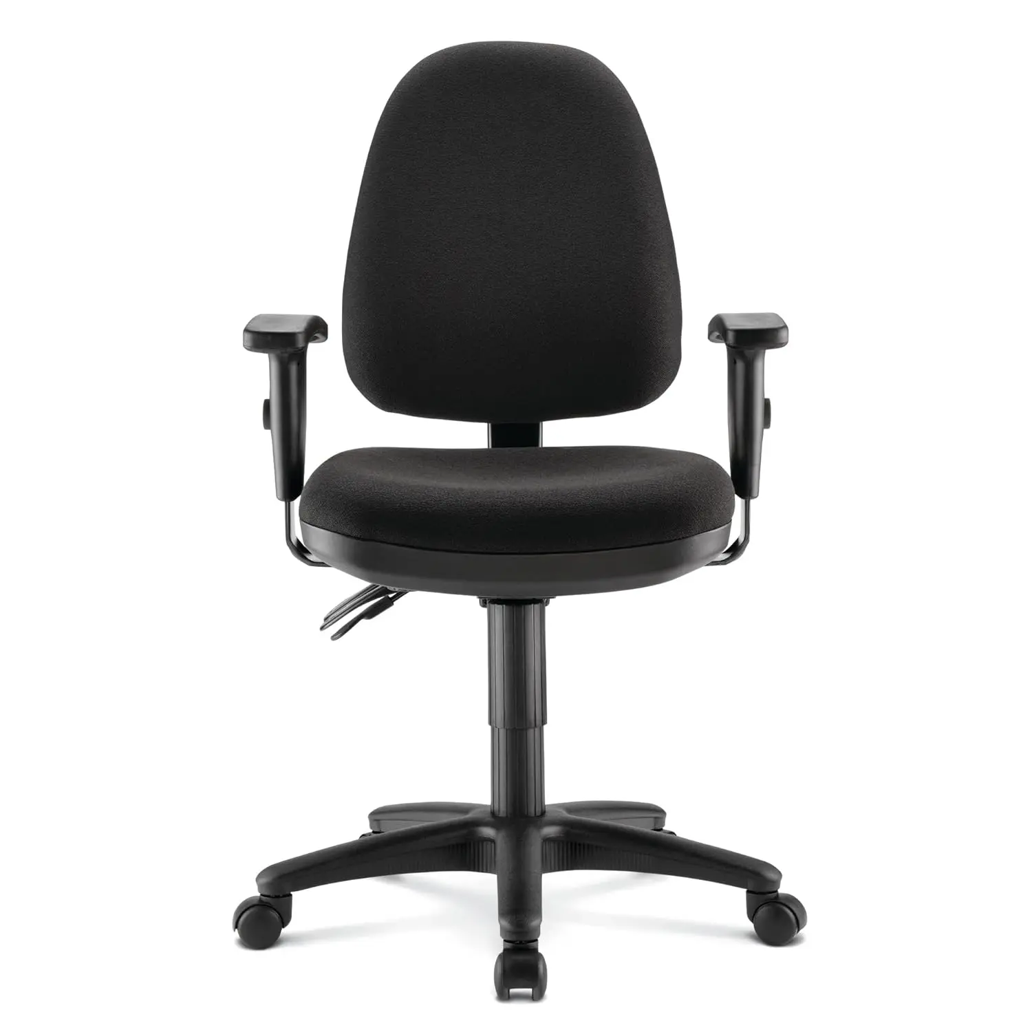 i*-Ergonomic Fabric Task Chair, Black