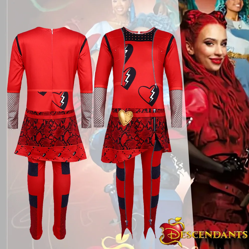 

Детский комбинезон для косплея, облегающий костюм на Хэллоуин, наряды Little Red Rises, лето 2022, женская этническая одежда