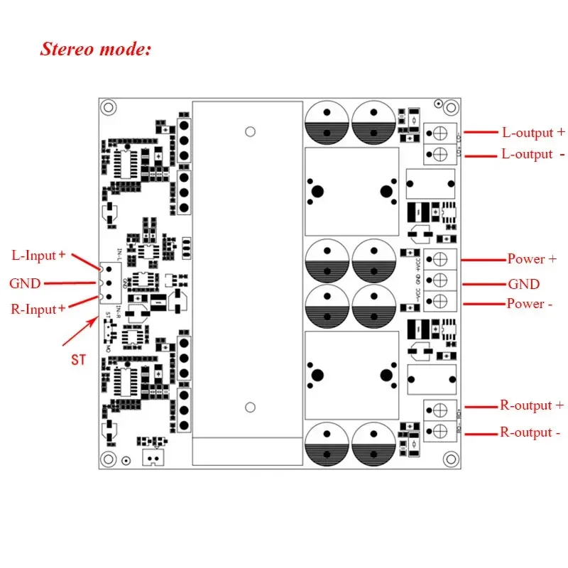 Lusya IRFP4227 IRS2092S Amplificatore digitale Mono 2000W HIFI scheda amplificatore di potenza T0669