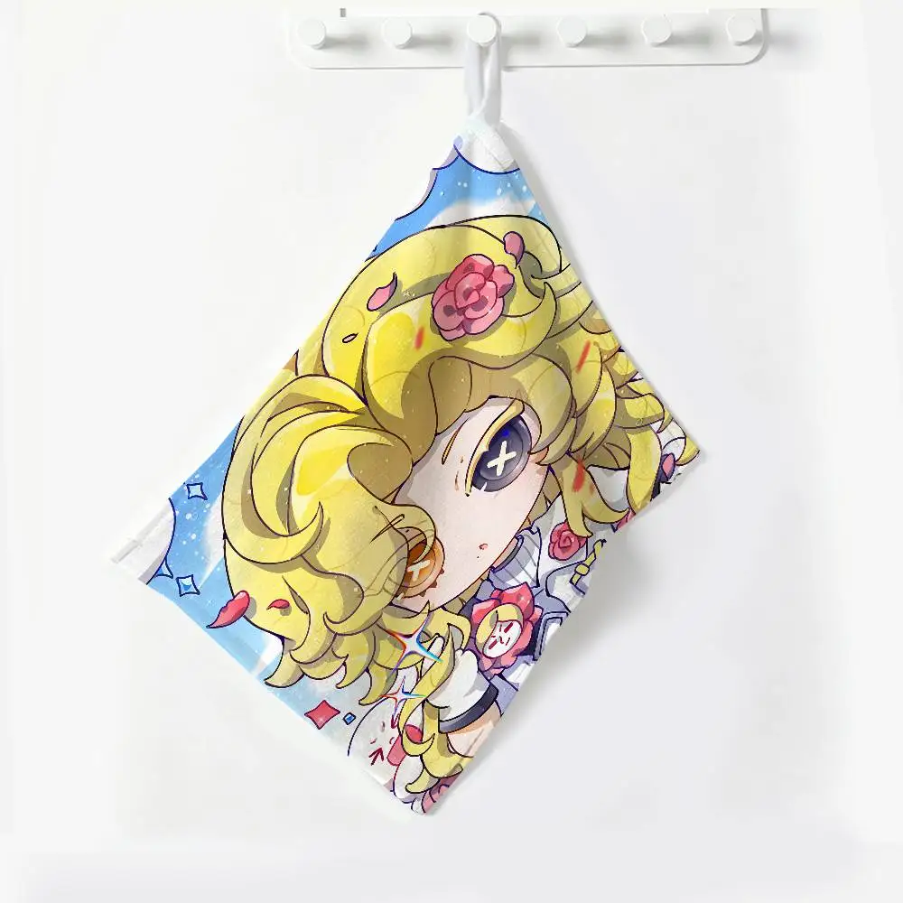 Game Anime I-Identity V Various Reusable Hanging Kitchen Towel, Polyester Cotton Soft Fabric for Office Home Daily Life