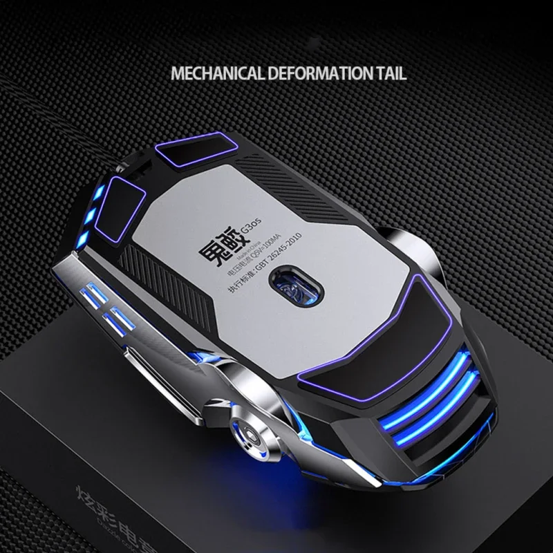 Professional Wired Gaming Mouse 6 Button 3200DPI LED Optical USB Computer Mouse Game Mice Silent Mouse Mause For PC laptop Gamer
