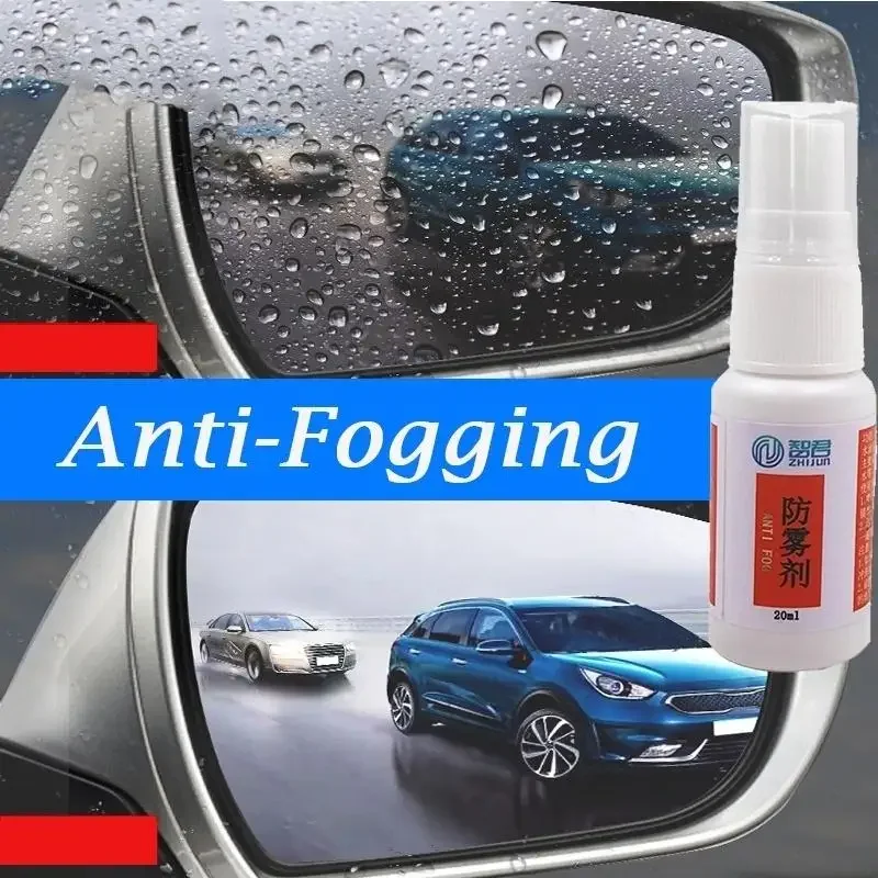 

20ml Anti Fogging Agent Car Rear Window Defog Car Automobile Glass Long-Lasting Iew Mirror Flooding Rainproof Agent 2023