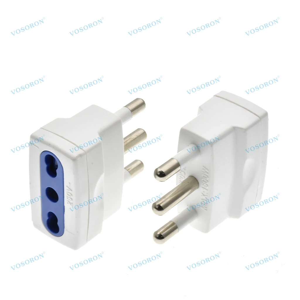 European 2 pin EU 4.0mm to Italy mini travel plug adapter best for travel accessories  250V 10A