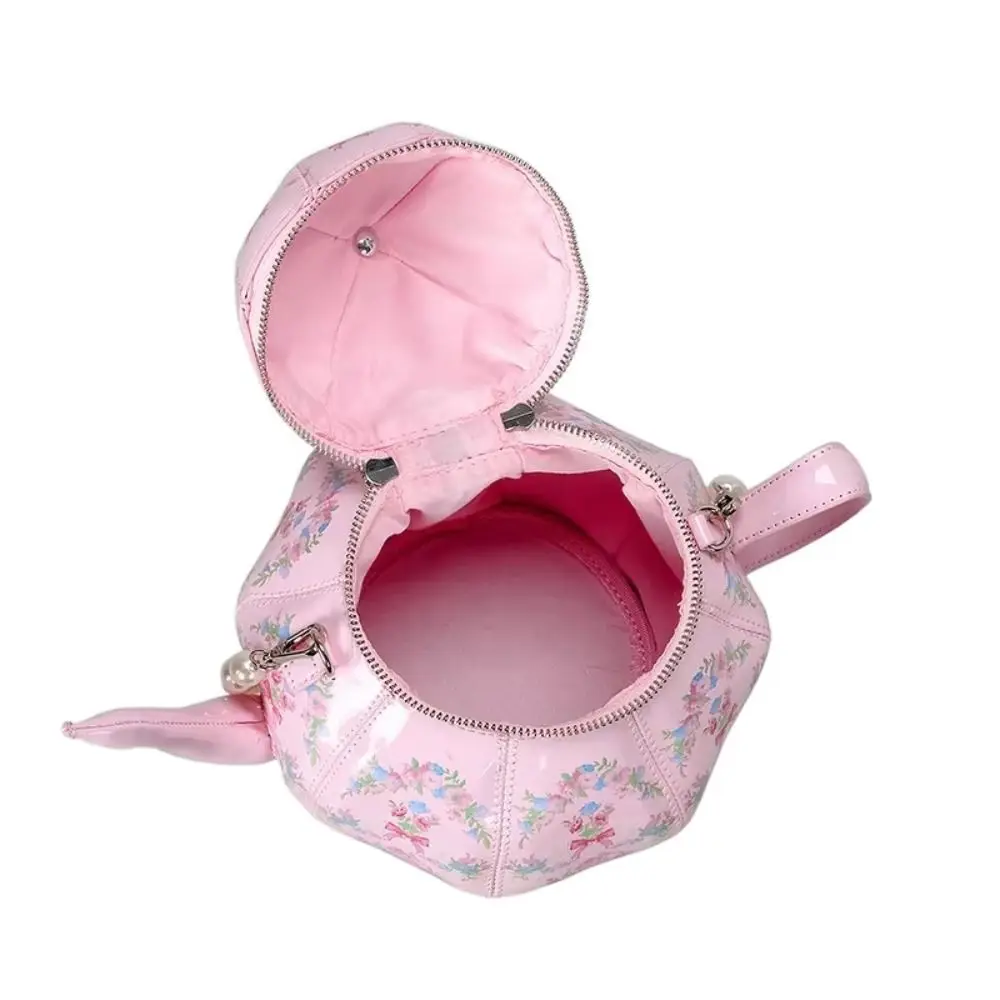 

New Chains Teapot Design Handbags Personality Vintage Shoulder Bag Luxury Creative Buckets Bag