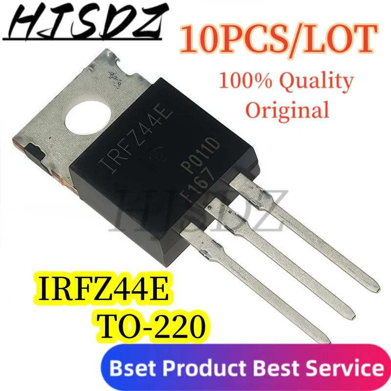 【10-30-50PCS/LOT】IRFZ44E IRFZ44EPBF TO-220 through-hole 48A 60V N-channel MOS power field-effect