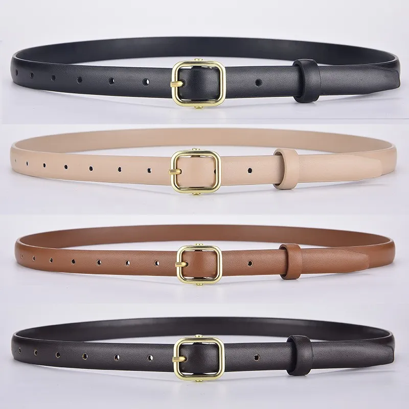 Ladies' belt, women's alloy needle buckle, fashionable and versatile, simple decoration, trendy waist cinching jeans belt