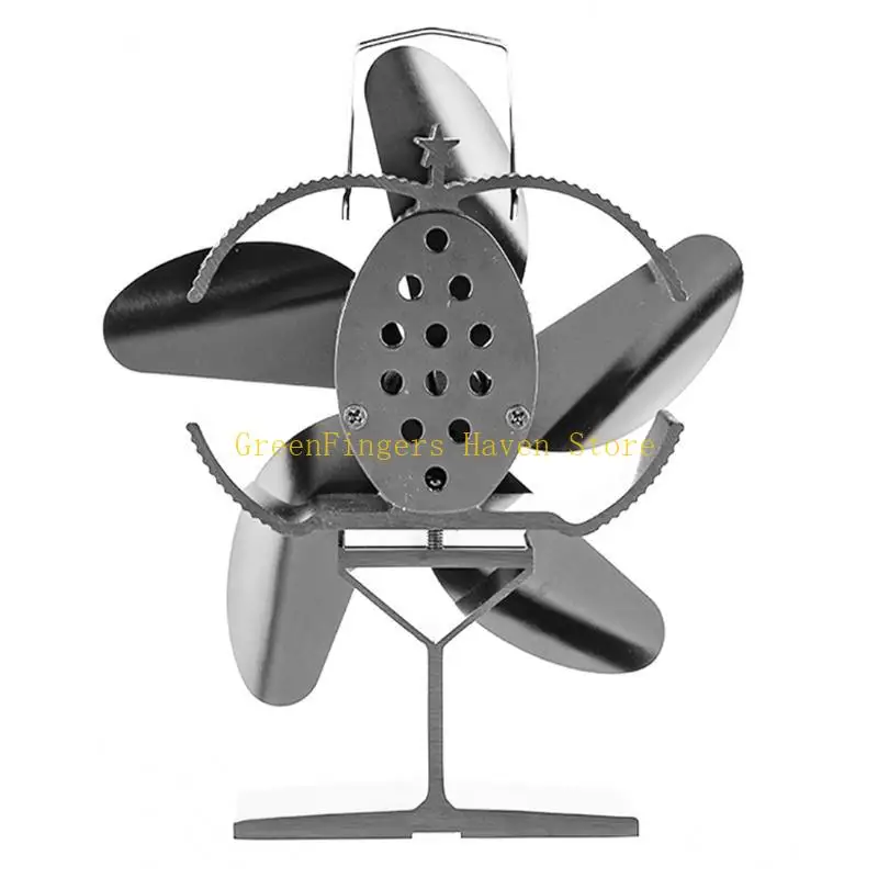 F68D مصممة حديثا تعمل بالطاقة الحرارية موقد مروحة أكبر تدفق الهواء تعمل بالطاقة الحرارية موقد الموقد كفاءة توزيع الحرارة