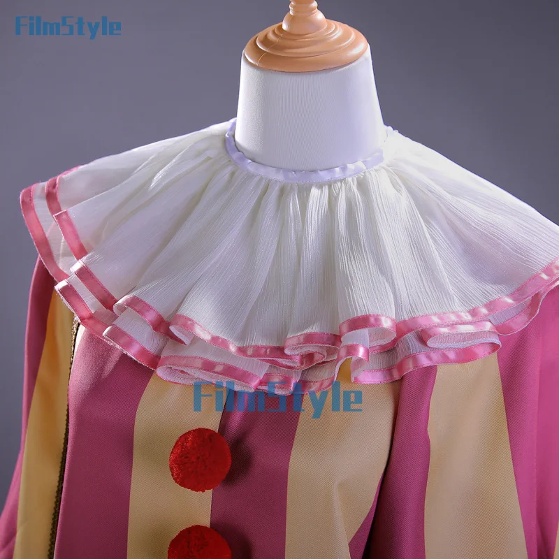 

Костюм клоуна для косплея, униформа на Хэллоуин, карнавал, вечеринку, Рождество, ролевая одежда, одежда