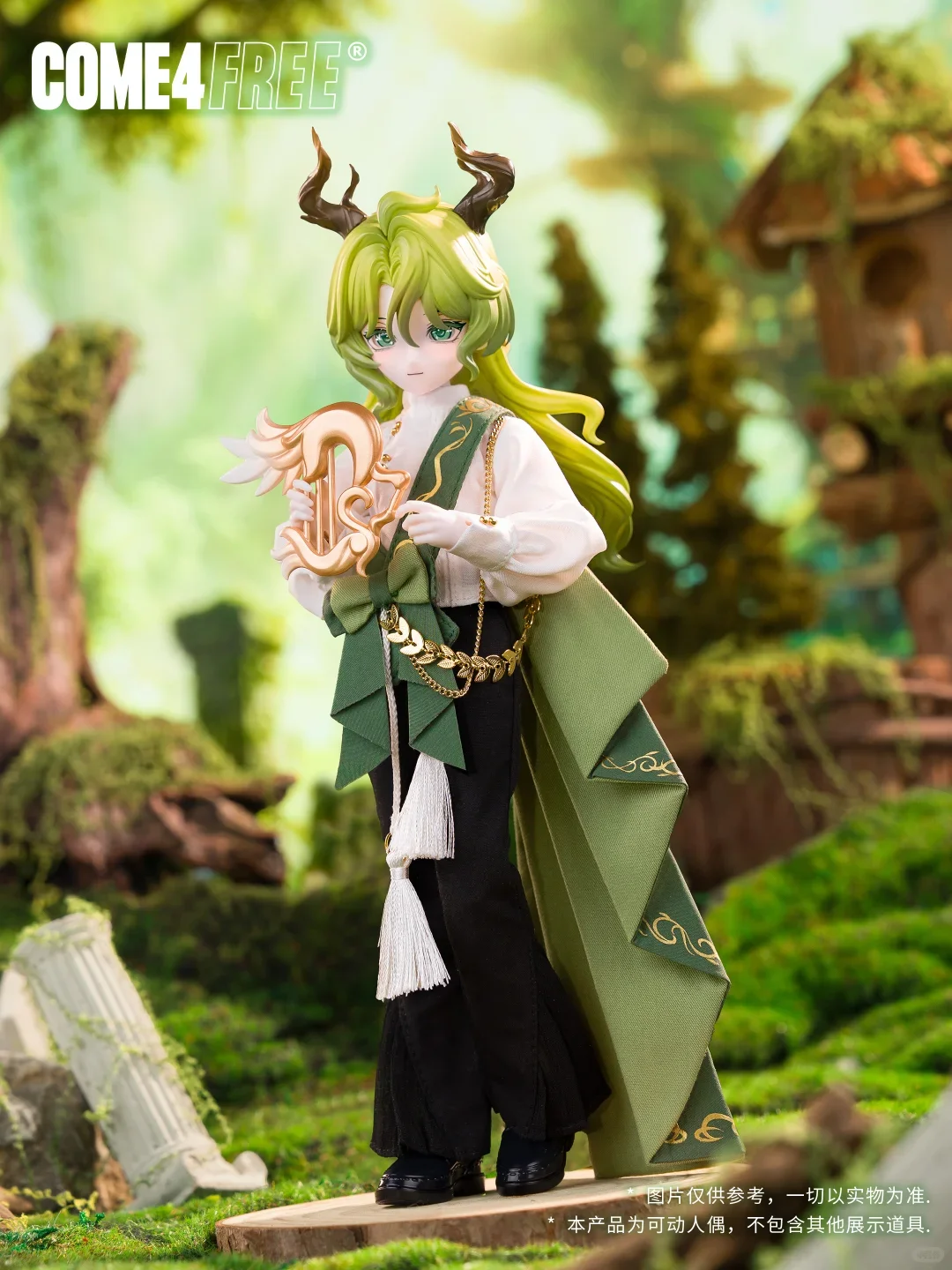 Original Come4free Niyru Loi Fantasy Realm Synchro 8 Point Bjd Blind Box Trendy Toys Desktop Ornament Collect Toys Girl Boy Gift view 5