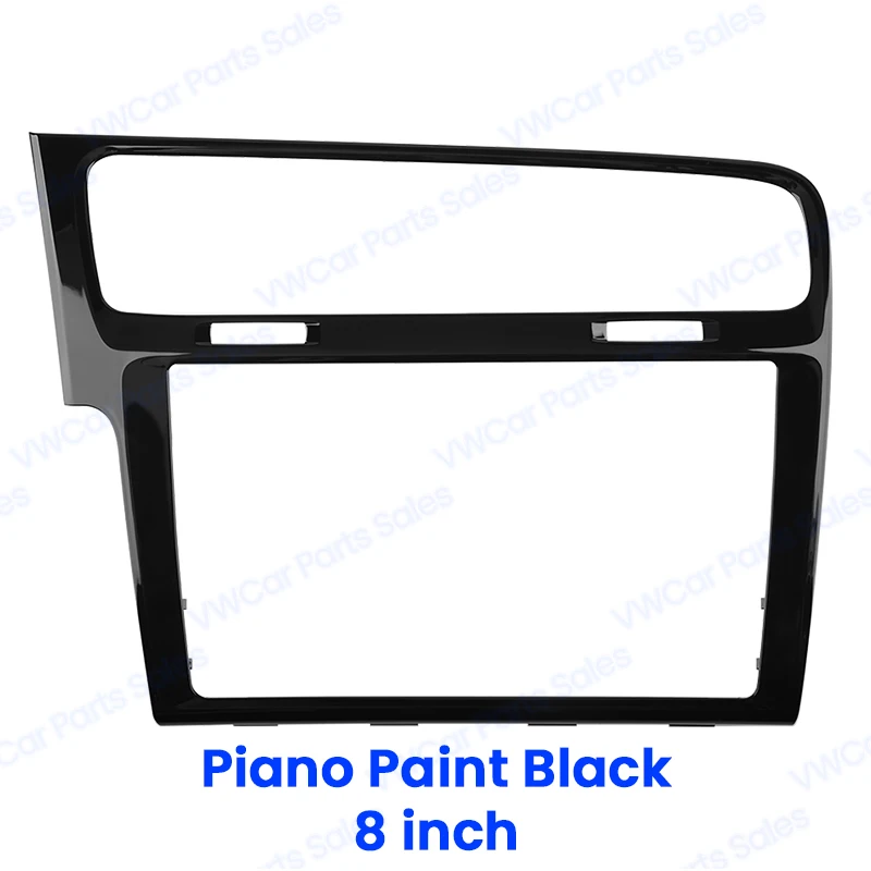 MIB Screen Bezel For VW Golf 7 MK7 Golf 7.5 MK7.5 OEM 8 inch/9.2 inch Piano Black MIB Radio Frame Panel Plates Decorative Frame